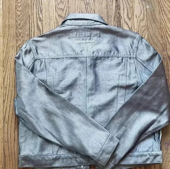 Johnny blaze flame jacket womens size large - Picture 5 of 6